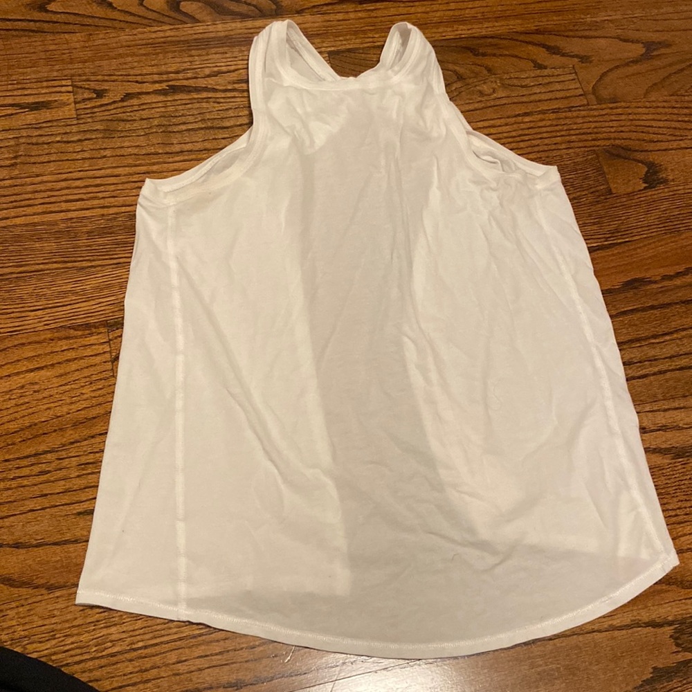 Lululemon all tied up tank top white size 4